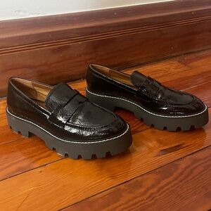 Franco Sarto Women’s Balin Lug Sole Penny Loafer